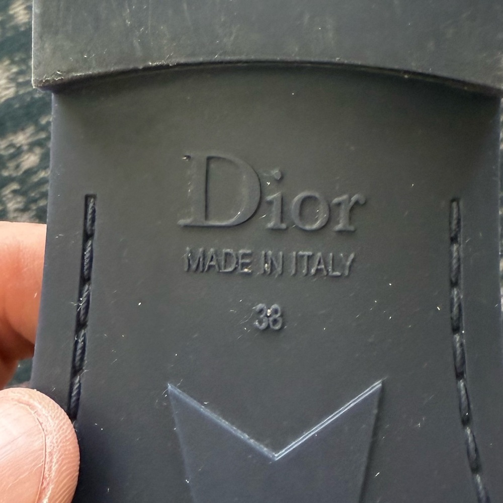 Christian Dior Stretch Camouflage Evolution slides color Deep Blue size 38 - Picture 10 of 14